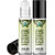 Organic Vetiver Roll On Essential Oil Rollerball 2 Pack - USDA Certified Organic Pre-diluted with Glass Roller Ball for Aromatherapy  Kids  Children  Adults Topical Skin Application - 10ml Bottle