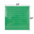 Super Bricks - Large 10" x 10" Baseplate - GREEN Pack (8 Baseplates) - LEGO Compatible
