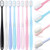 8 Pieces Soft Toothbrush Micro-Nano Manual Toothbrush Extra Soft Bristles Toothbrush with 20 000 Bristles for Fragile Gums Adult Kid Children  Smooth and Wave