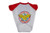 DC Comics Wonder Woman T-Shirt for Dogs   Wonder Woman Logo Dog Tee   Grey   Red  Large