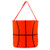 E-FirstFeeling Basketball Basket Halloween Basket Halloween Trick or Treat Bag for Kids Candy Gift Bucket Tote Christmas Bag Basketball