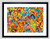 Wee Blue Coo Trippy Psychedelic Framed Print Wall Art F12X11704