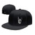 Rock N Roll Skeleton Hand Baseball Cap for Men Flat Bill Snapback Trucker Hats for Dad and Women Cotton Adjustable Black