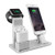 Charging Stand for Apple Watch, REIDEA [4 in 1] Charging Docks Station for Apple Watch Series 4/3/2/1, AirPods, iPhone Xs/X Max/XR/X/8/8Plus/7/7 Plus/6S/6S Plus, iPad - Silver