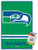 NFL Seattle Seahawks - Retro Logo 15 Wall Poster with Push Pins