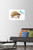 Cute Hedgehog - Hi! Wall Poster with Push Pins