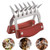 BBQ Bear Claws Meat Shredder Kitchen Tools Metal Meat Claws-Easily Lift Handle Shred Cut Meats Grilling Accessories Stainless Steel Meat Paws Separator For Shredding Pork Turkey Chicken Brisket Beef