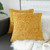 sykting Yellow Pillow Covers Soft Plush Faux Fur Fuzzy Throw Pillow Cases Decorative for Couch Sofa Bed Chair 18x18 inch Pack of 2