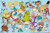 Nickelodeon Characters Wall Poster with Push Pins