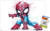Marvel Comics - Spider-Man - Sketch Wall Poster with Push Pins