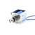 uxcell a13060500ux0006 Push Pull Type Open Frame Solenoid Electromagnet  20N 4-4 lb  10 mm  DC 24V  350 mA