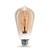 Feit 6-5W Equivalent Soft White 2000K ST19 Dimmable LED Light Bulb Vintage Antique Style Light Bulb