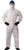 Disposable Coveralls With Hood - KAYGO KG425 Microporous General Purpose Protective Coverall for Men and Women Elastic cuff  White 1  XXL