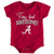 Gen 2 NCAA Alabama Crimson Tide Newborn   Infant Awesome Script Bodysuit  24 Months  Dark Red