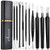 pimple popper tool- Aooeou 10 Pcs Professional Pimple Comedone Extractor Tool Acne Removal Kit -Treatment for Pimples  Blackheads  Blemish  Zit Removing  Forehead and Nose