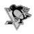 NHL Pittsburgh Penguins Chrome Automobile Emblem