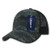 DECKY Camo Flat Bill Trucker Caps  Night-Black