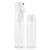 Continuous Spray Water Bottle  360 Fine Mist Spray Bottle for Hair  Plant Spray Bottle Clear Empty 10 oz with White Mister Pump and Refill Bottle Pack of 1 Spray Mist Bottle and 1 Refill Bottle