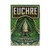 SYNCSPIKE Euchre Playing Cards for Euchre Card Game   Clear Protective Playing Cards case Green