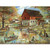 Bits and Pieces - 300 Piece Jigsaw Puzzle for Adults 18  x 24  - The Old Mill Pond - 300 pc Classic Country Farm Jigsaw by Artist Ruane Manning