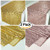 Zdada 2Pack Gold Anniversary Party Table Linens,Rose Gold Christmas Sequin Tablerunner-12 x120