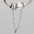 Clasp Safety Chain Charm 925 Sterling Silver Clip Stopper Charm Spacer Charm for Bracelet G