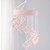 NoJo Chantilly Ceiling Mobile, Pink, White