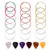 Acoustic Guitar Strings  3 Sets Of 6 Guitar Strings Steel String With 6 Guitar Picks