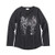 Carhartt Baby Girls Long Sleeve Graphic Tee T-Shirt  Deer Outline Black  24 Months