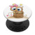 Funny Sweet Little Owl Bird in the Gift Box for Animal Lover PopSockets PopGrip  Swappable Grip for Phones   Tablets