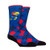 NCAA Super Premium College Fan Socks L-XL  Kansas Jayhawks - Argyle