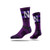 NCAA Men s Northwestern Wildcats Strideline Crew Socks  Purple  One Size