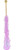 Lavendar Rock Candy Sticks Extra Large 18 Pieces