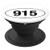 Texas Area Code 915 Oval State Pride Gift PopSockets Grip and Stand for Phones and Tablets