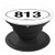 Florida Area Code 813 Oval State Pride Gift PopSockets Grip and Stand for Phones and Tablets