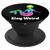 Stay Weird Tie Dye Alien Mermaid Hippie Trippy Psychedelic PopSockets Grip and Stand for Phones and Tablets