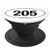 Alabama Area Code 205 Oval State Pride Gift PopSockets Grip and Stand for Phones and Tablets