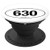 Illinois Area Code 630 Oval State Pride Gift PopSockets Grip and Stand for Phones and Tablets
