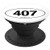 Florida Area Code 407 Oval State Pride Gift PopSockets Grip and Stand for Phones and Tablets