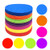 Carpet Spot Markers 42 Pieces - 7 Colors Circle Spot for Classroom  4   Poly Sitting Spots for Kids  Hook and Loop Teacher Markers for Preschool and Kindergarten Teaching