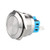 Andux Land Momentary Switch 12V Metal Push Button Switch Flat Head JSANKG-15 25mm