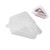 50pcs Cake Slice Container-Cheesecake Containers- Disposable Clear plastic Hinged Cake Slice Container with Dome Lid