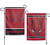 NCAA Arkansas Razorbacks Premium 12  x 18  2 Sided Garden Flag