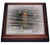3dRose trv_37967_1 Candle Light Christmas Abstract-Photography-Holidays Trivet with Ceramic Tile, 8 by 8", Brown