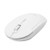 Macally Wireless Bluetooth Mouse for Mac and PC - Quiet Click Buttons with Slim Comfortable Body - Silent Wireless Mouse with DPI 800-1200-1600 - Workflow Enhancing Bluetooth Computer Mouse - White