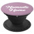 Namaste Home Introvert Quote PopSockets Grip and Stand for Phones and Tablets