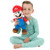 Franco Kids Bedding Soft Plush Mini Cuddle Pillow Buddy  One Size  Super Mario PC1338