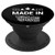 Made In Montana Home Town Tourist Vacation PopSockets Grip and Stand for Phones and Tablets