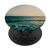 Yellow sunset sea waves Beach Ocean lover theme gift PopSockets Grip and Stand for Phones and Tablets
