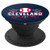 Cleveland Baseball Home Plate Crossed Bats PopSockets Grip and Stand for Phones and Tablets